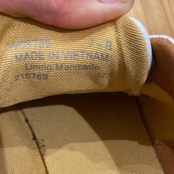 Cole Haan White Leather Sneakers Size 7.5 - Picture 7 of 8